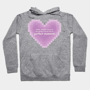 In the moment heart [purple] Hoodie